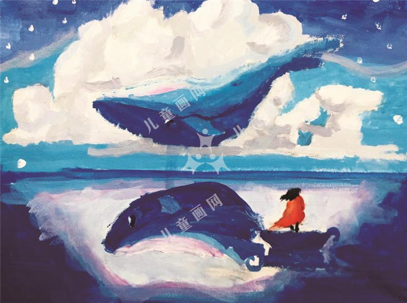 天空之境创意画作品