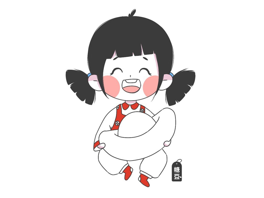 一组关于新年的人物简笔画图片-图5