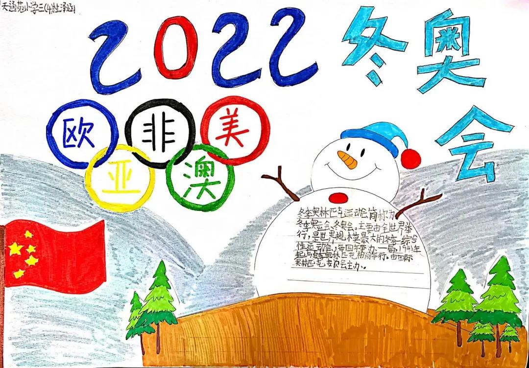 2022北京冬奥会手抄报内容资料-图1