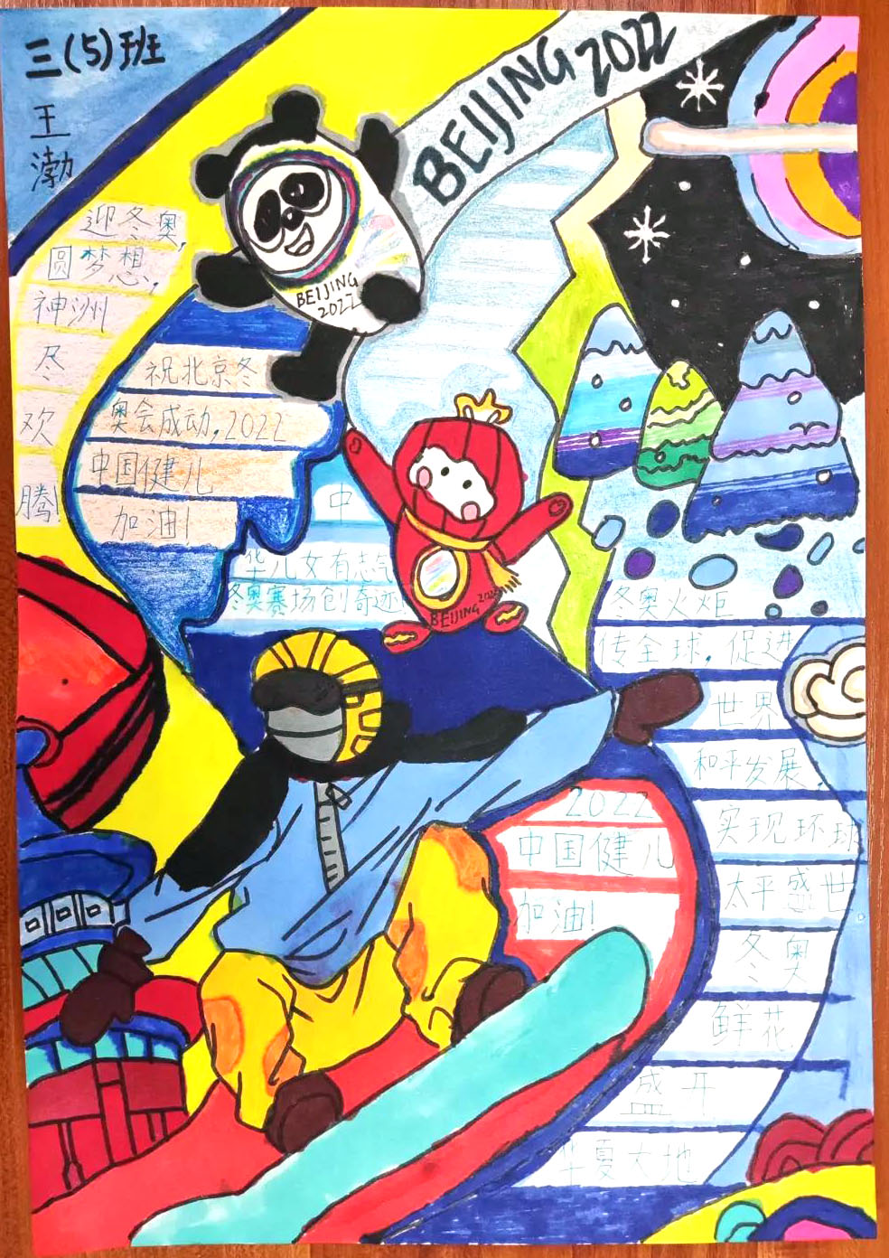 2022冬奥会手抄报——冰雪北京，双奥之城-图6