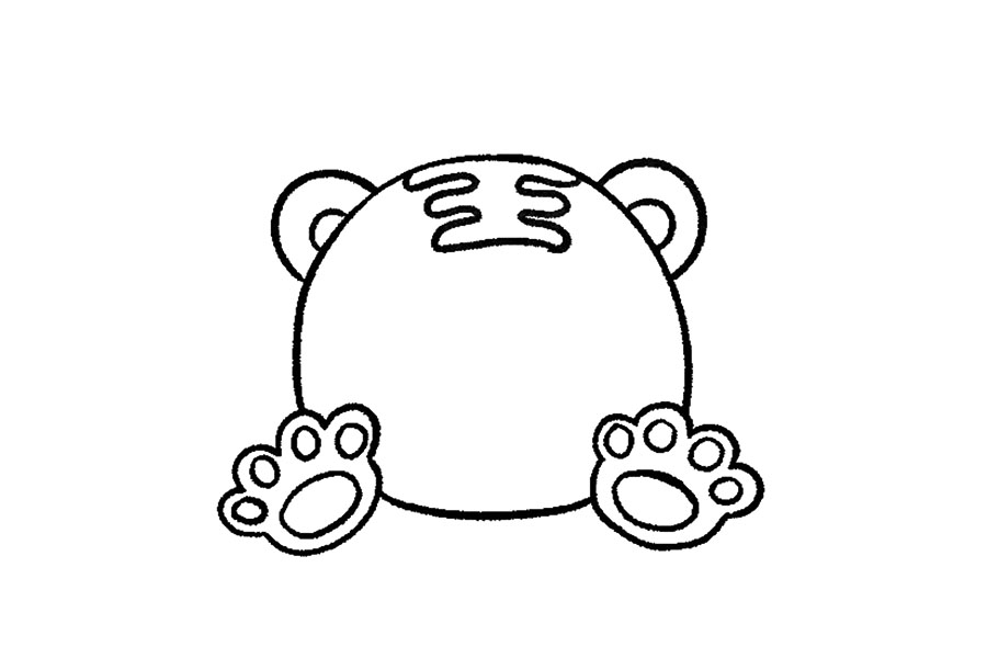 步骤5：画出斑纹