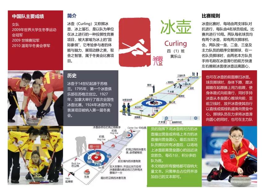 9张漂亮的北京冬奥会知识小报设计-图4