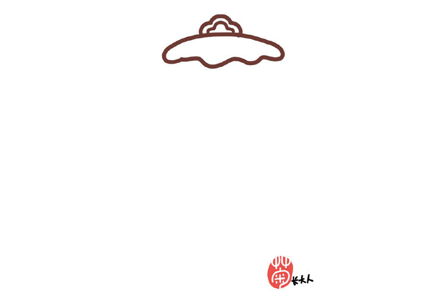 2022北京冬奥会雪容融简笔画画法-图1