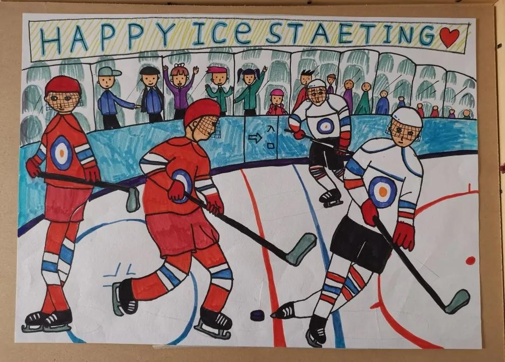 冬奥会绘画一等奖