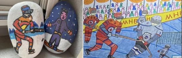 7张童心绘冬奥主题儿童绘画-图3