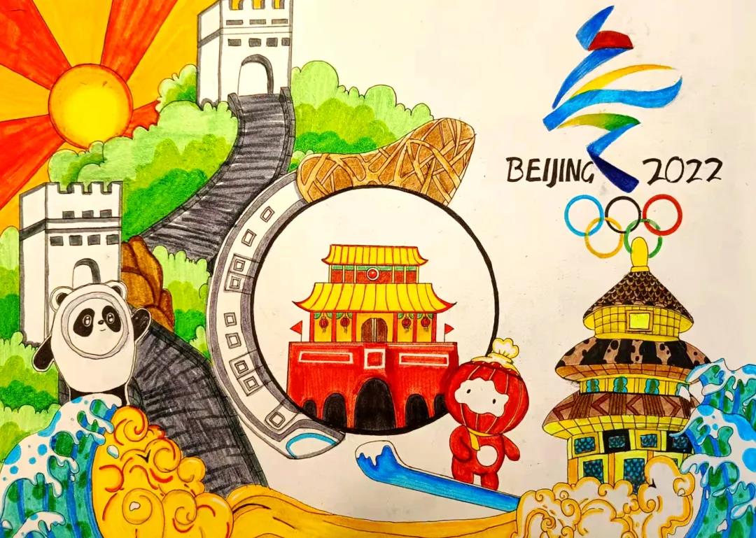 相聚2022北京冬奥会体验中国新年绘画欣赏-图3