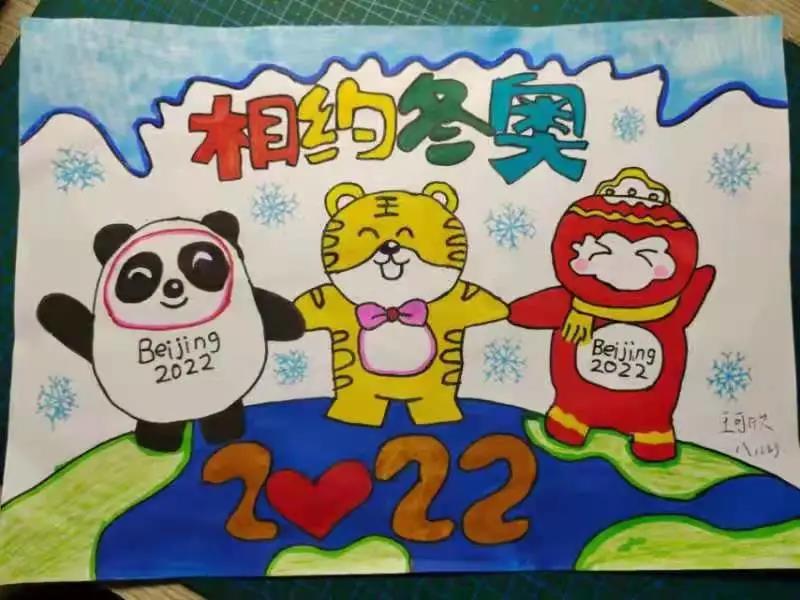 2022冬奥会主题绘画图片-图7