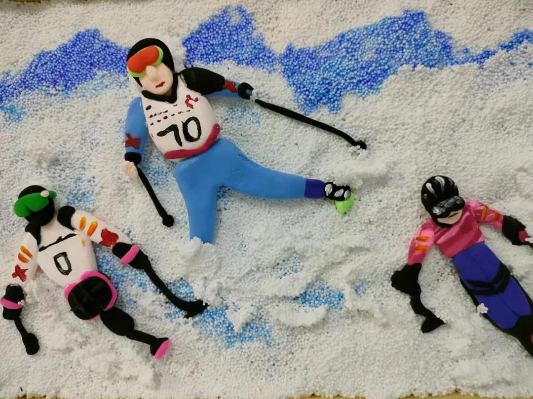 2022北京冬奥会彩泥作品欣赏-图2