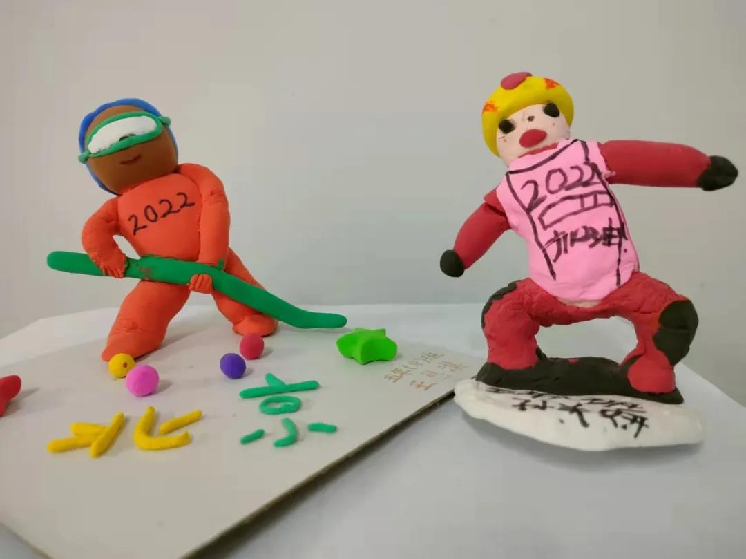 “北京冬奥，中国加油”彩泥手工制作-图4