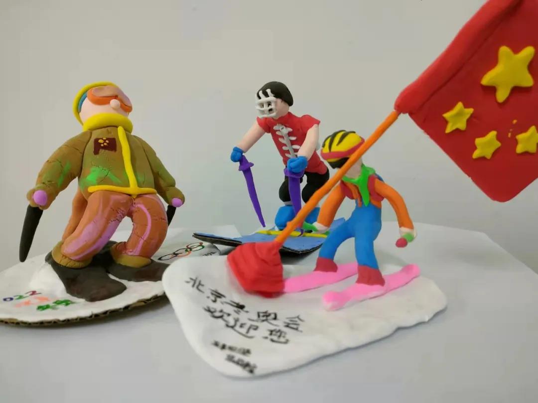 “北京冬奥，中国加油”彩泥手工制作-图6