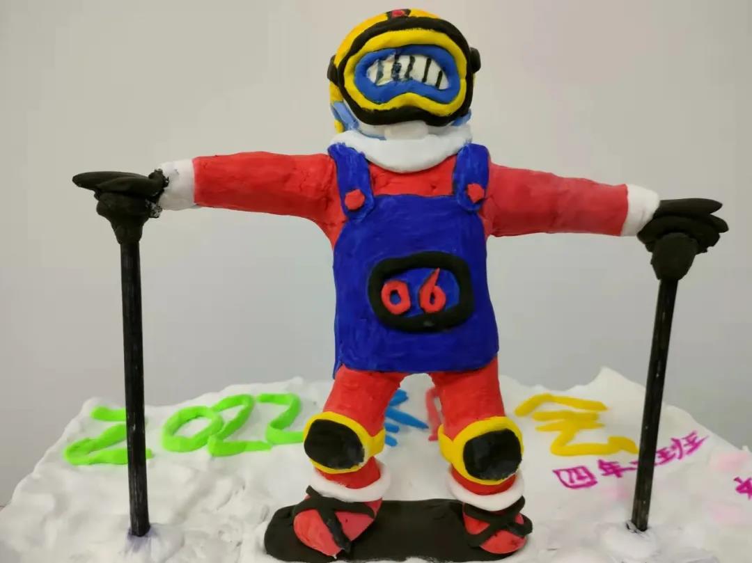 北京冬奥运动健儿粘土制作-图2