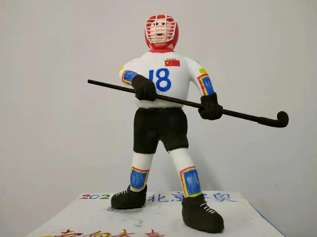 北京冬奥运动健儿粘土制作-图4