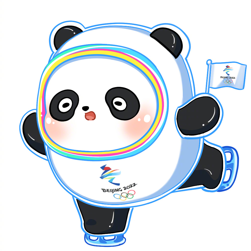 9张冬奥项目冰墩墩头像简笔画-图5