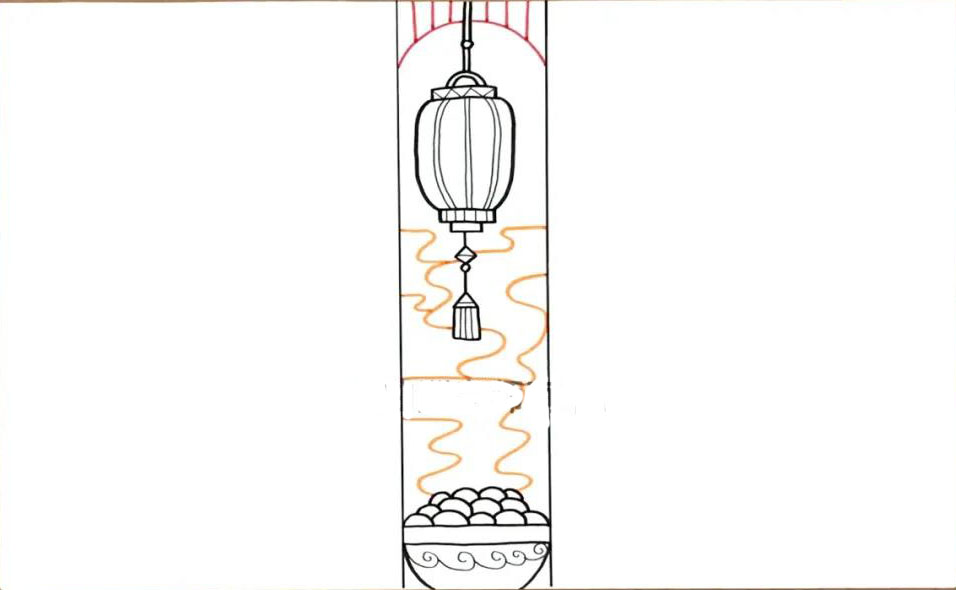 漂亮好画的元宵节手抄报-图2