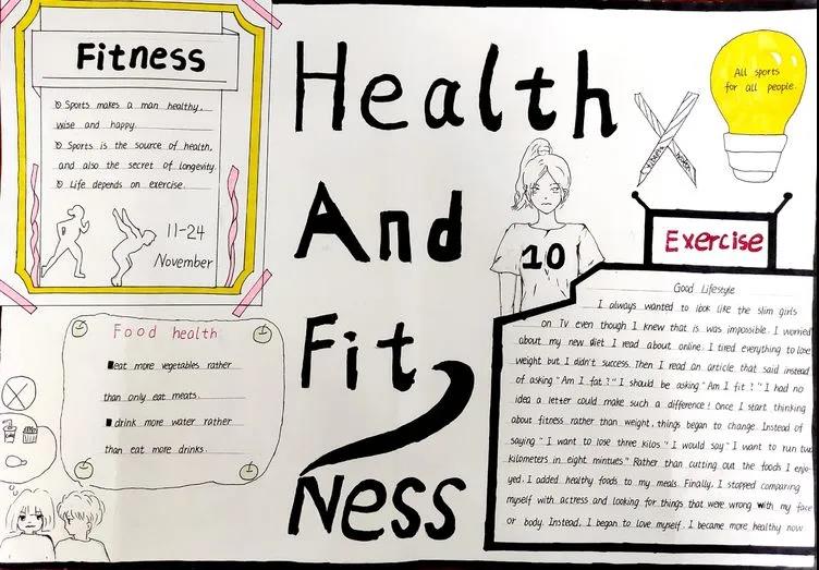 “热爱运动，热爱生命”主题英语手抄报-图5