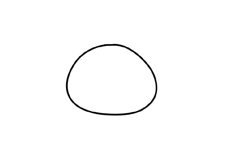 虎年简笔画 可爱老虎怎么画-图1