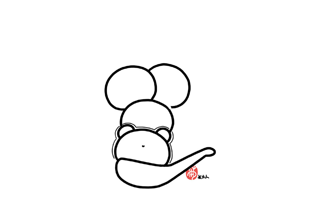 元宵节画一堆小汤圆 有冰墩墩和雪容融哦-图4