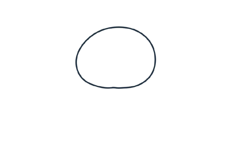 冬日主题简笔画 可爱雪人怎么画-图1