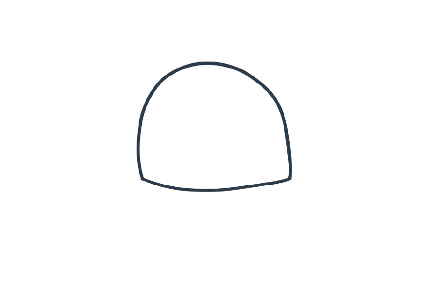 冬日主题简笔画 可爱帽子怎么画-图2