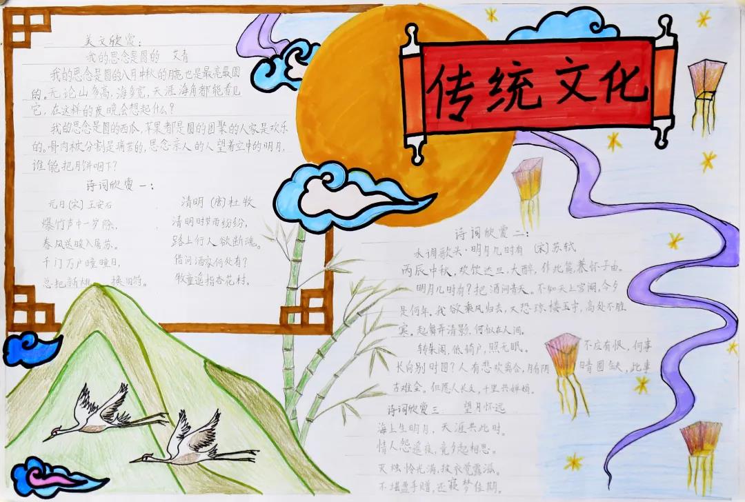 2022端午安康手抄报怎么画-图3