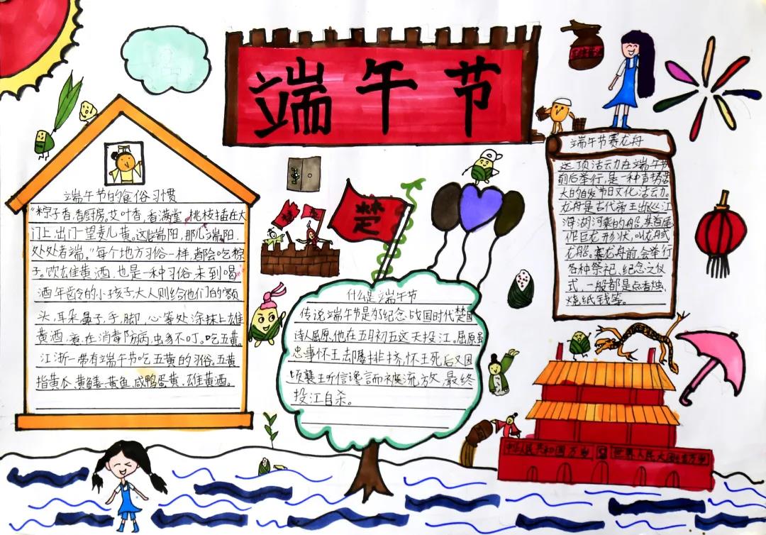 端午节起源手抄报-图5