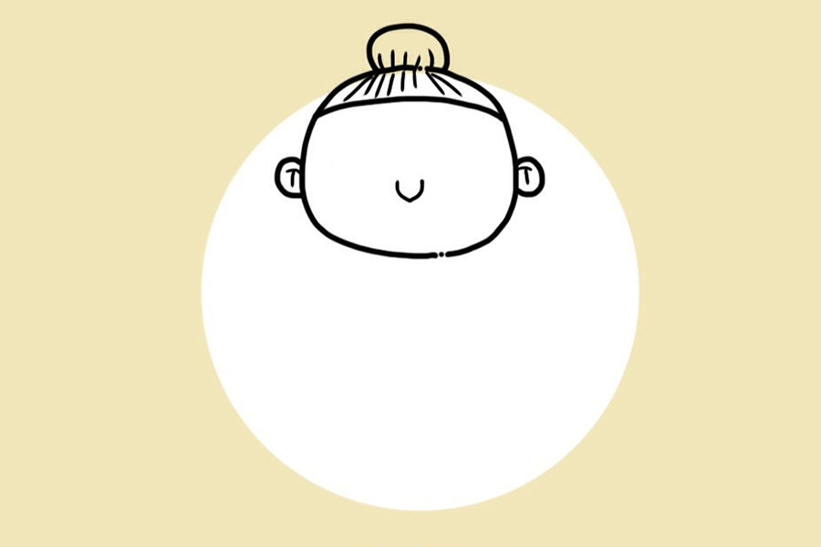 老奶奶怎么画-图3