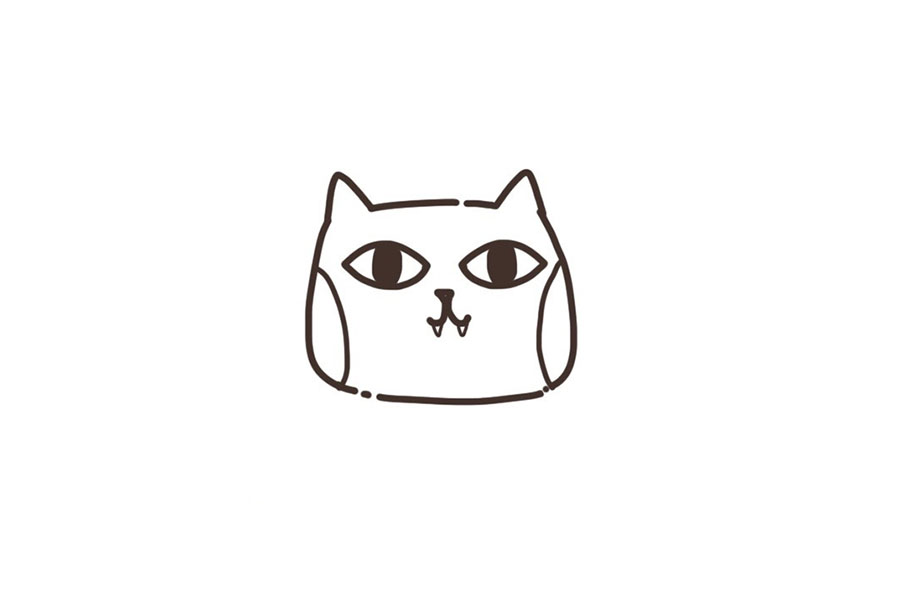 生日猫怎么画-图3