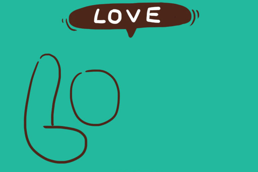 LOVE情人节可爱简笔画-图3