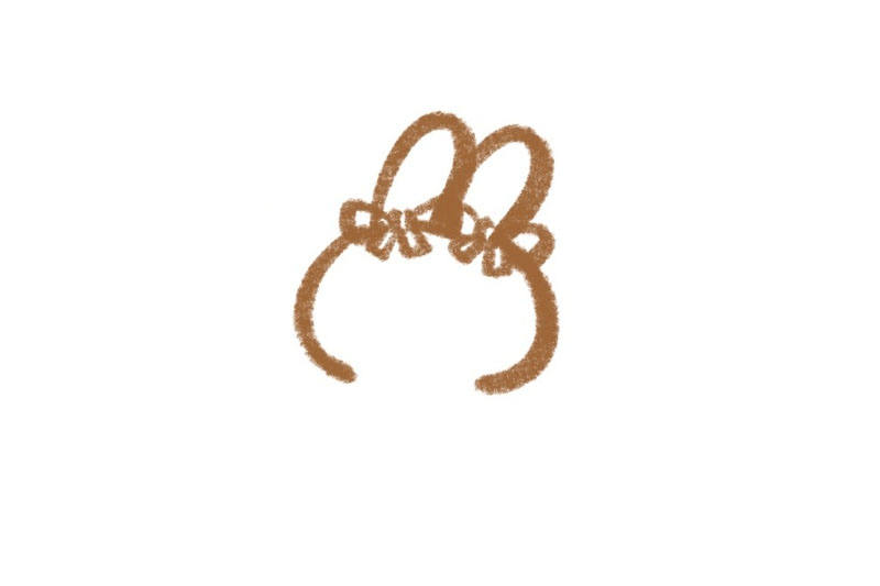 新年小兔怎么画-图1