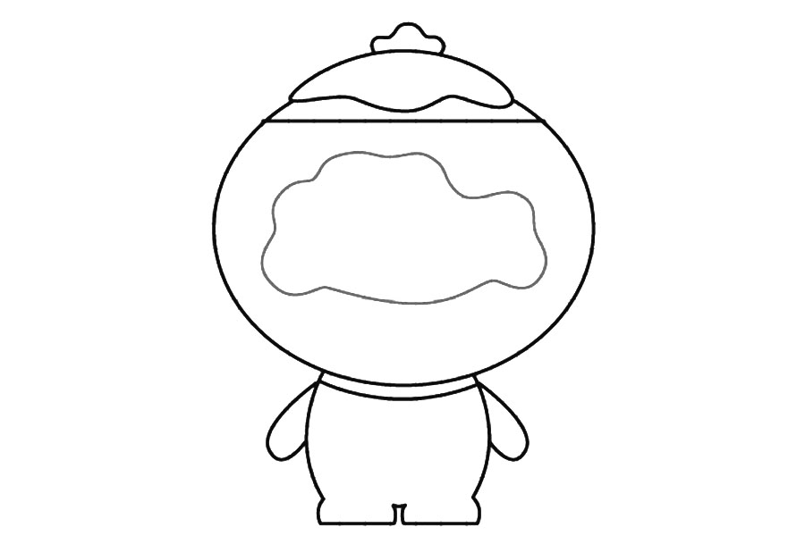 超简单雪容融的画法-图5