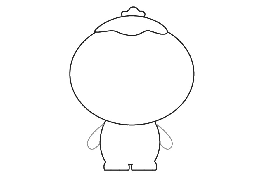 超简单雪容融的画法-图6