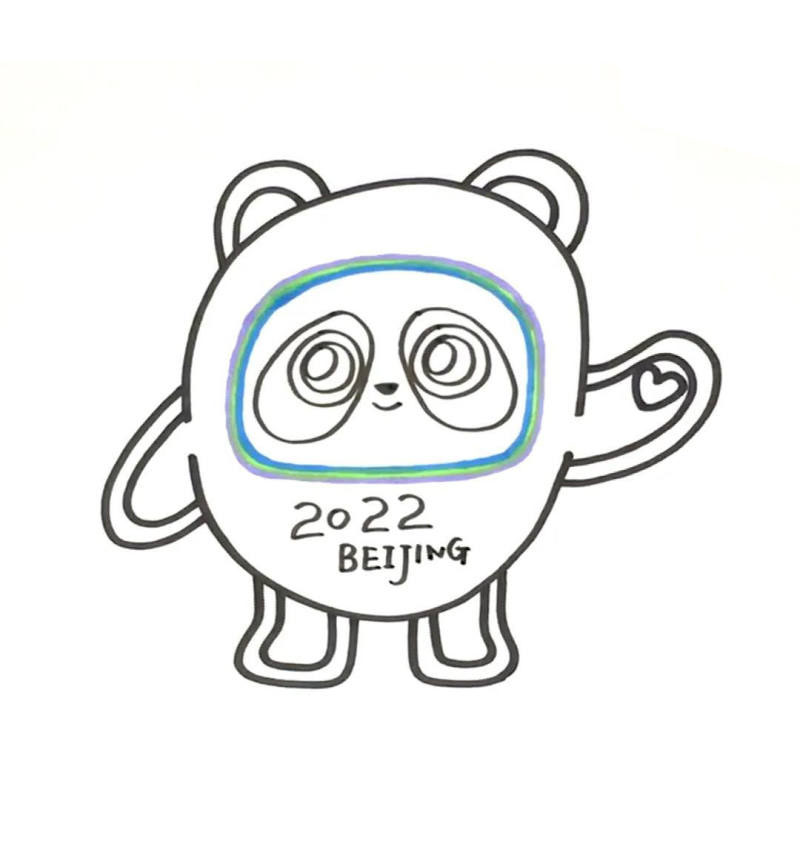 步骤4：画出眼鼻子和脸