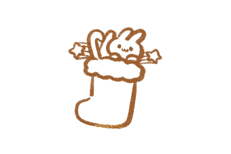 圣诞袜怎么画-图2