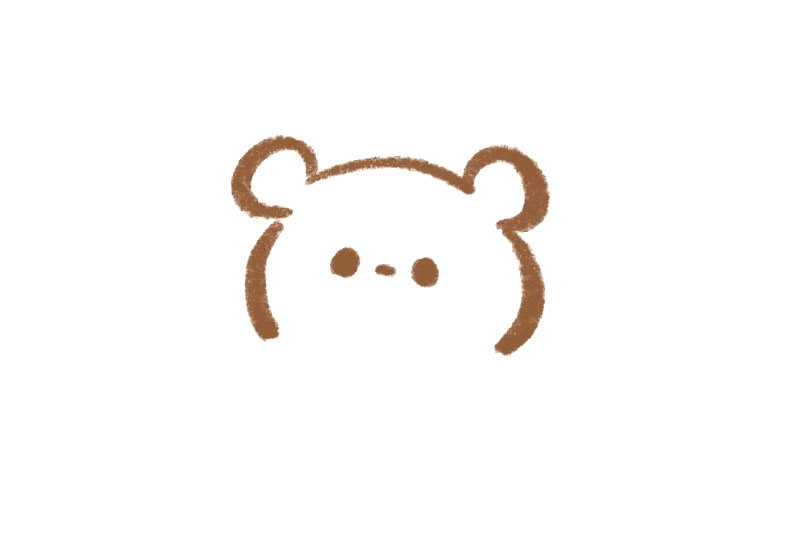 平安喜乐 新年小老虎简笔画-图1