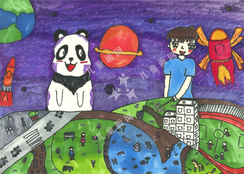 奇妙观世界儿童创意画