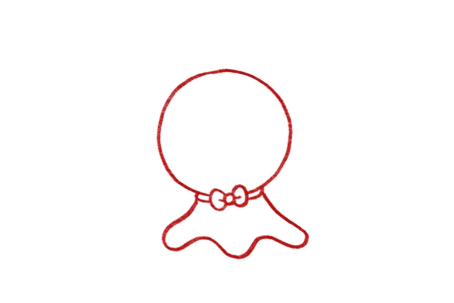 晴天娃娃怎么画-图3