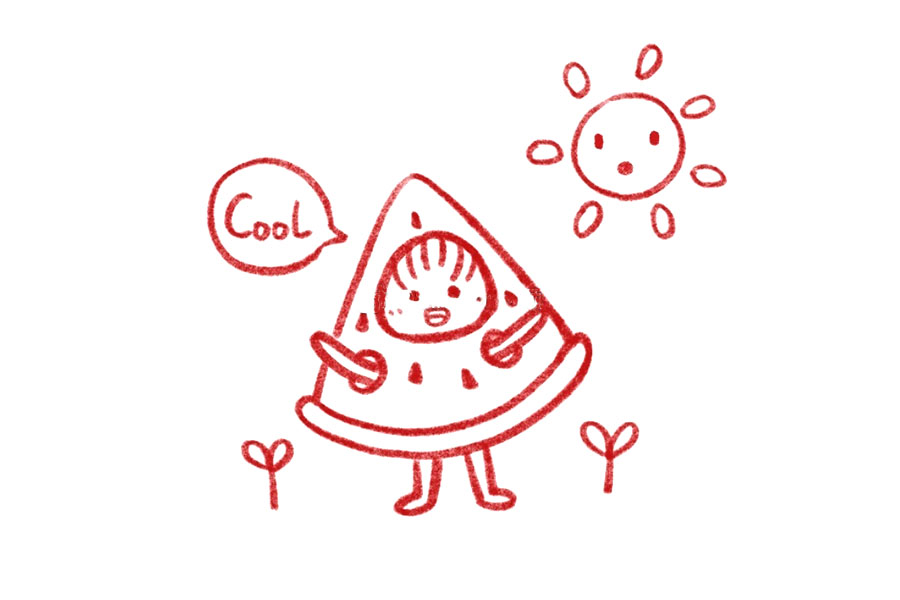 西瓜小人简笔画教程-图8