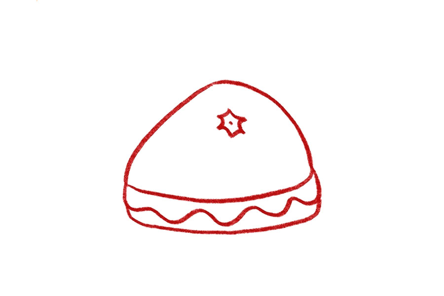 萌萌哒草莓蛋糕怎么画-图4