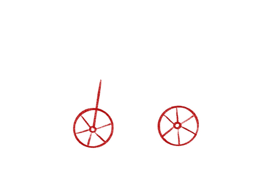 浪漫自行车这么画-图2