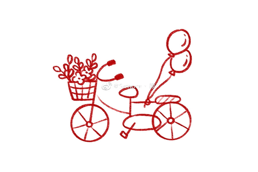浪漫自行车这么画-图7