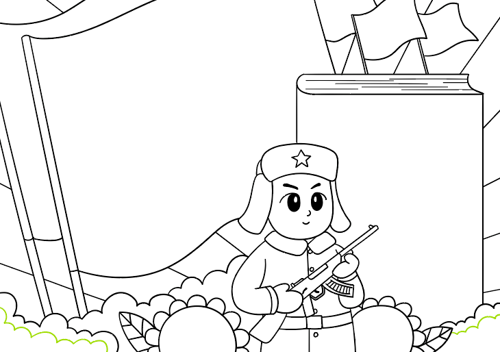 学习雷锋好榜样的手抄报-图5