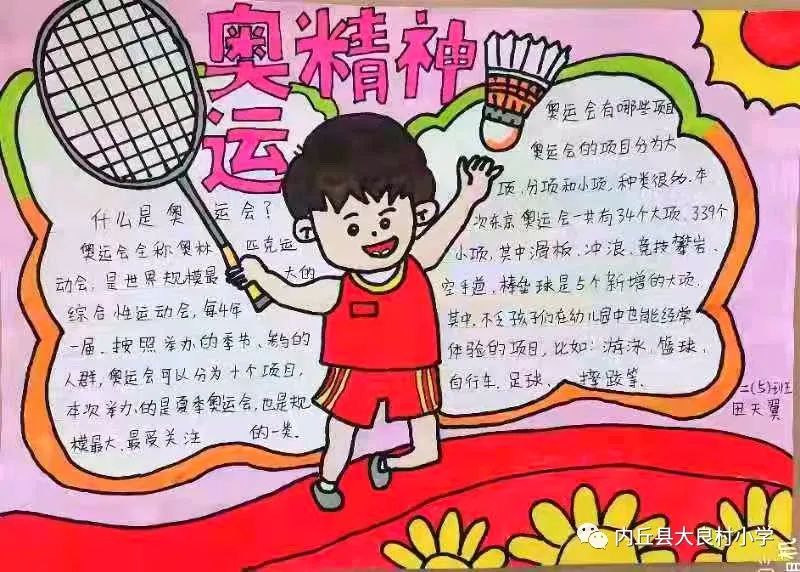 关于奥运精神的儿童画图片（8张）-图6