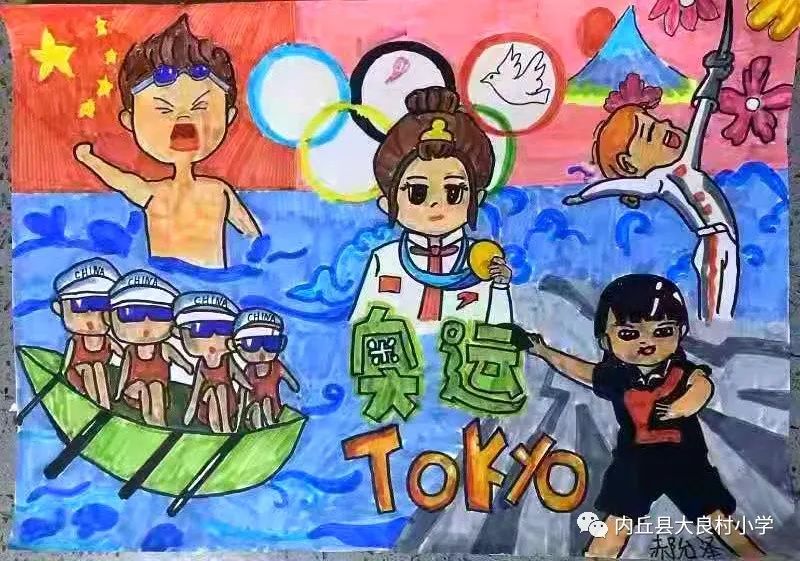 关于奥运精神的儿童画图片（8张）-图8