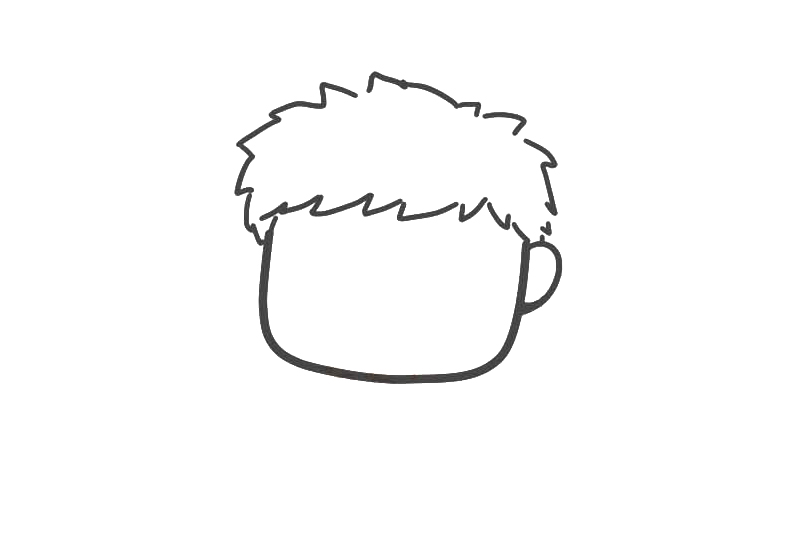 Q版绿巨人怎么画-图2