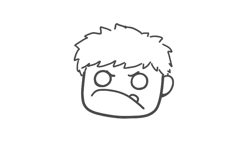 Q版绿巨人怎么画-图3