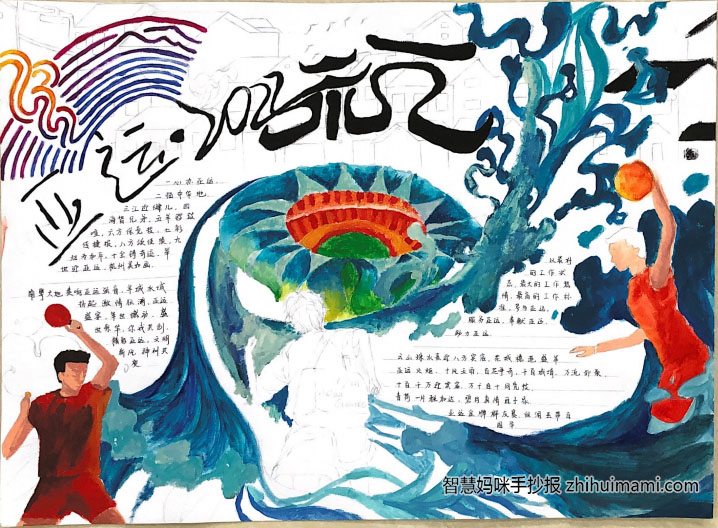 “心心相融，@未来”主题手抄报一等奖（8张）-图2