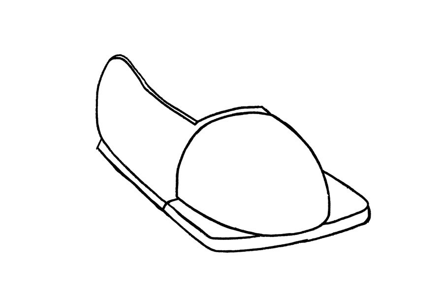 步骤4：在后方补充车身。