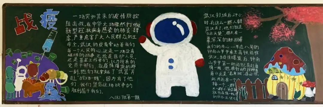 新学期黑板报版面设计图（11张）-图6