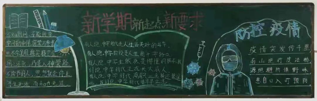 新学期黑板报版面设计图（11张）-图10