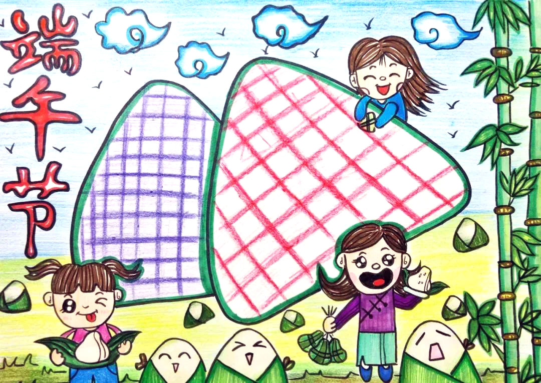 8张2022年端午节手抄报作品欣赏-图3